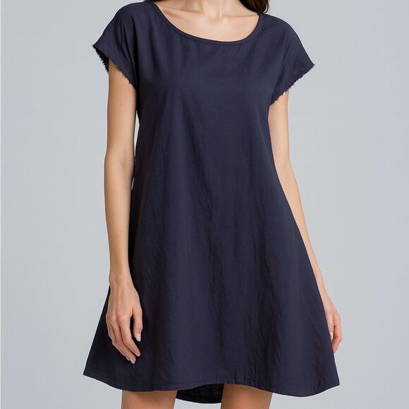 Ottod’Ame Dresses & Skirts - Otto’s Ame Chic Navy Women's Mini Dress cotton